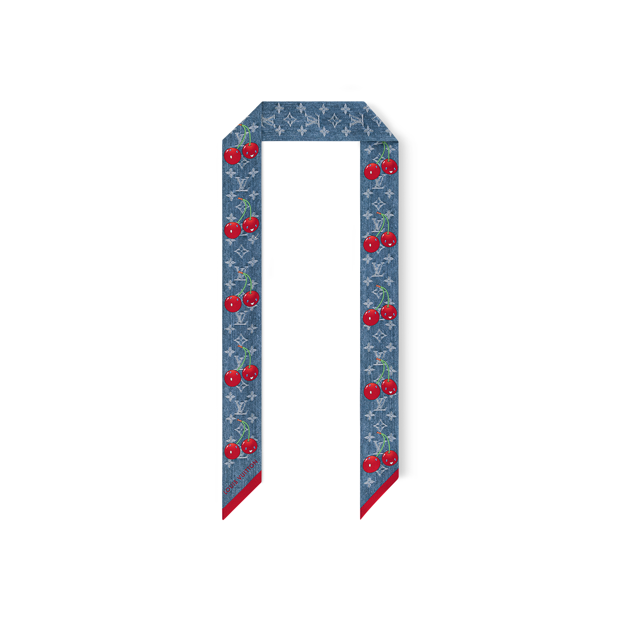 LV x TM Denim Cerise Bandeau S00 - Accessories M96390 | LOUIS VUITTON